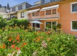 Blick zu Terrasse