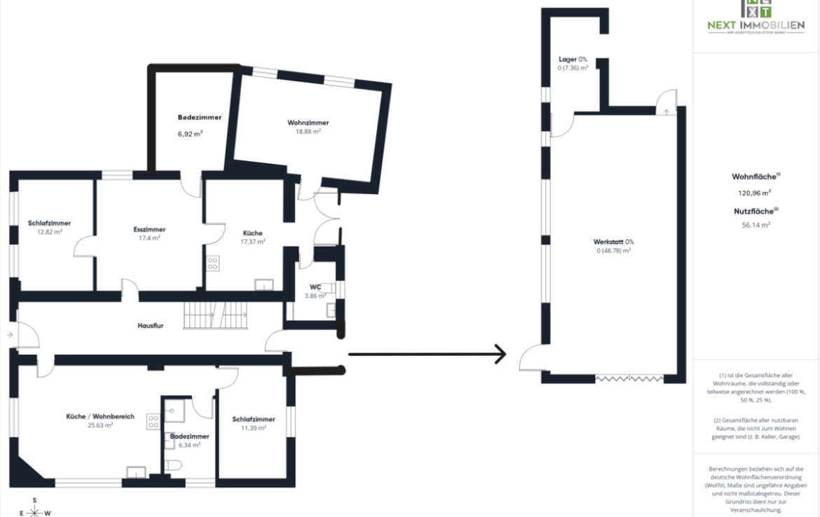 Grundriss Erdgeschoss