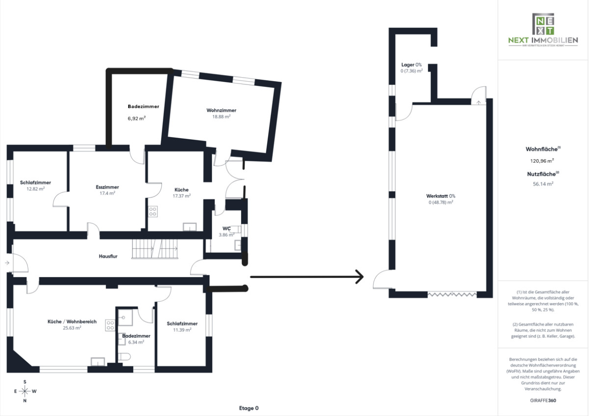 Grundriss Erdgeschoss