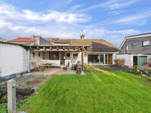 Blick auf Rückseite