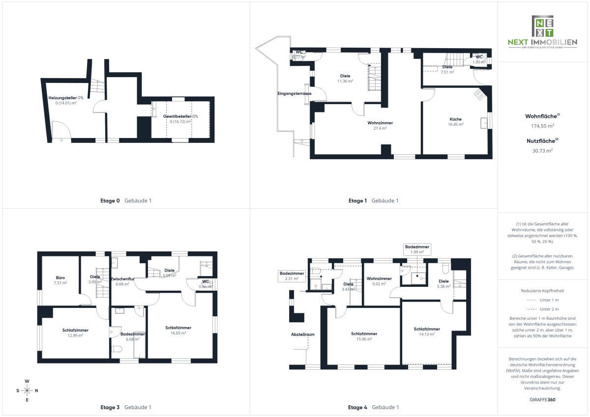 Alle Grundrisse Haus