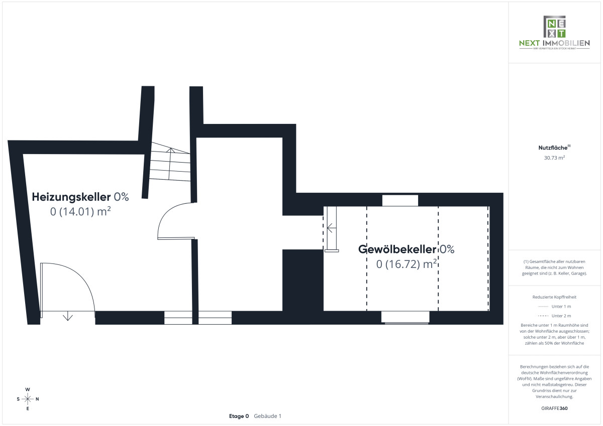 Grundriss Kellergeschoss