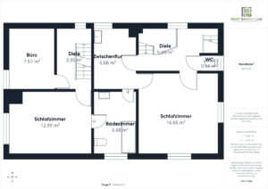 Grundriss Obergeschoss