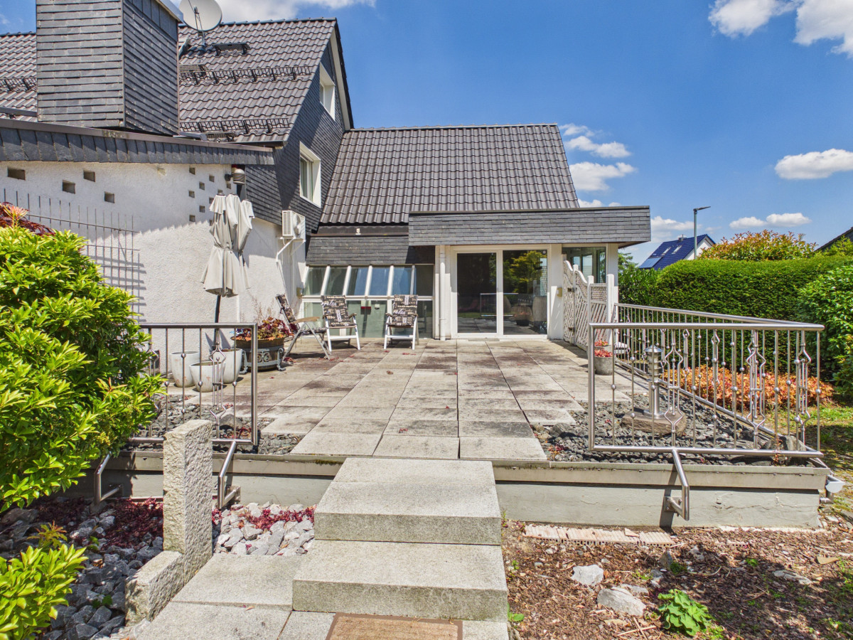 Nebenterrasse Essbereich