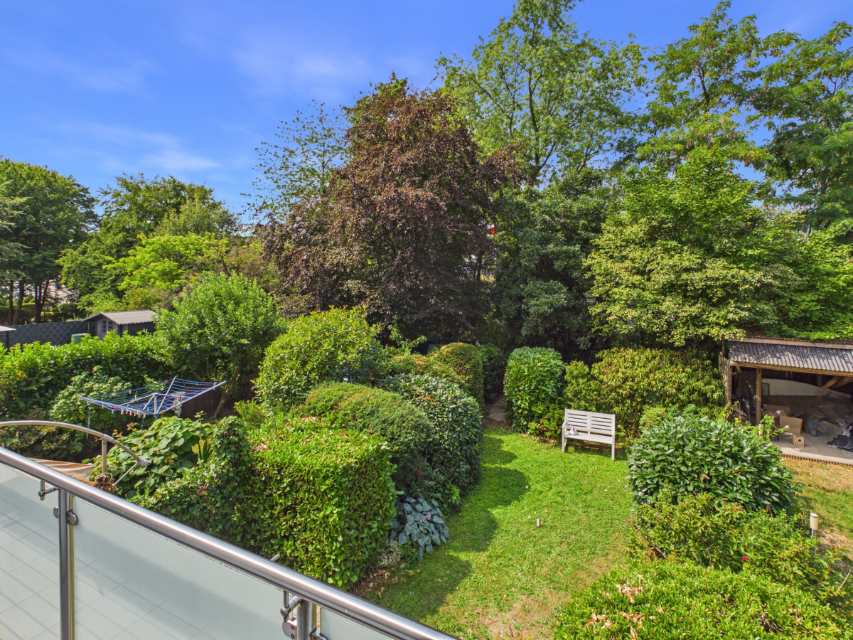 Blick von Balkon
